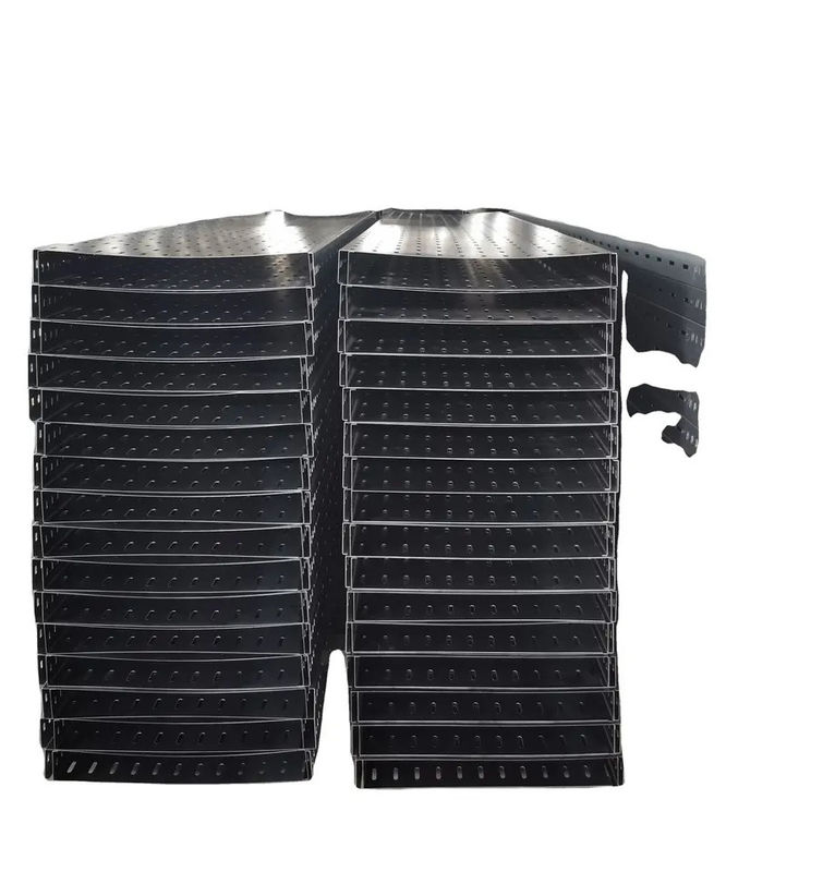 Vida Kurulumu Sıcak Daldırma Galvanizli Delikli Kablo Kanalı 1.5-2.5mm Kalınlık