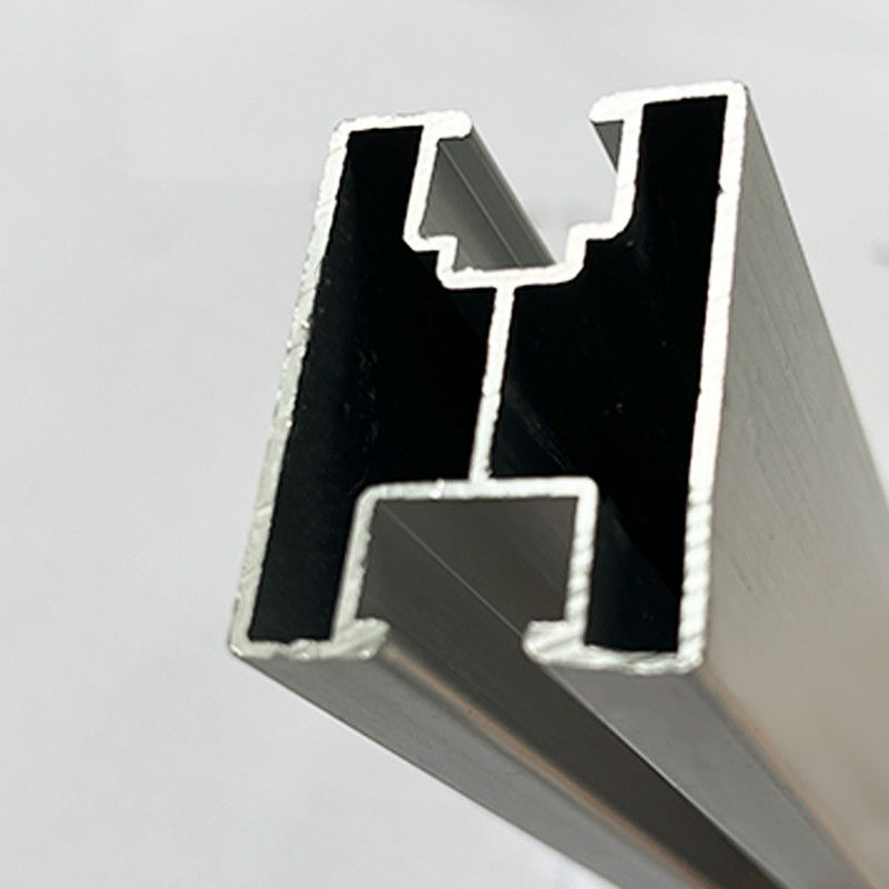 Metal Çatıda Alüminyum Alaşımlı 1.2mm Güneş Paneli Montaj Rayları 1.4kn / M2