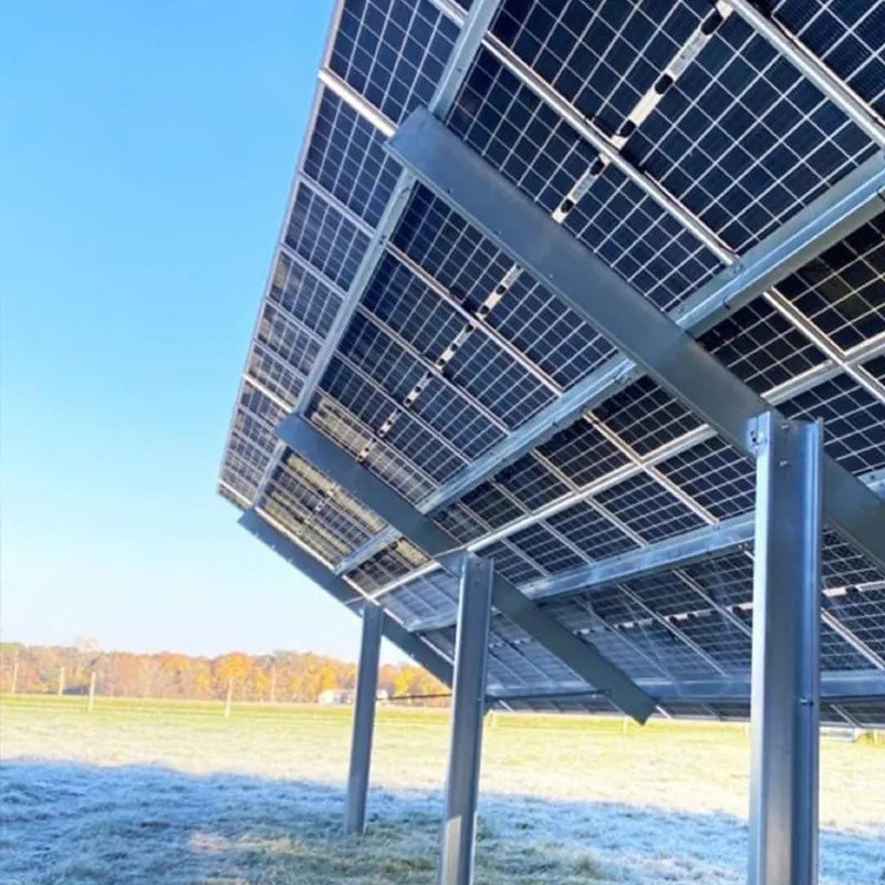 Sıcak Dip Galvanize 0-60 Derece Eğim Köşesi Güneş Montaj Sistemi Alüminyum Çinko Magnezyum Kaplama