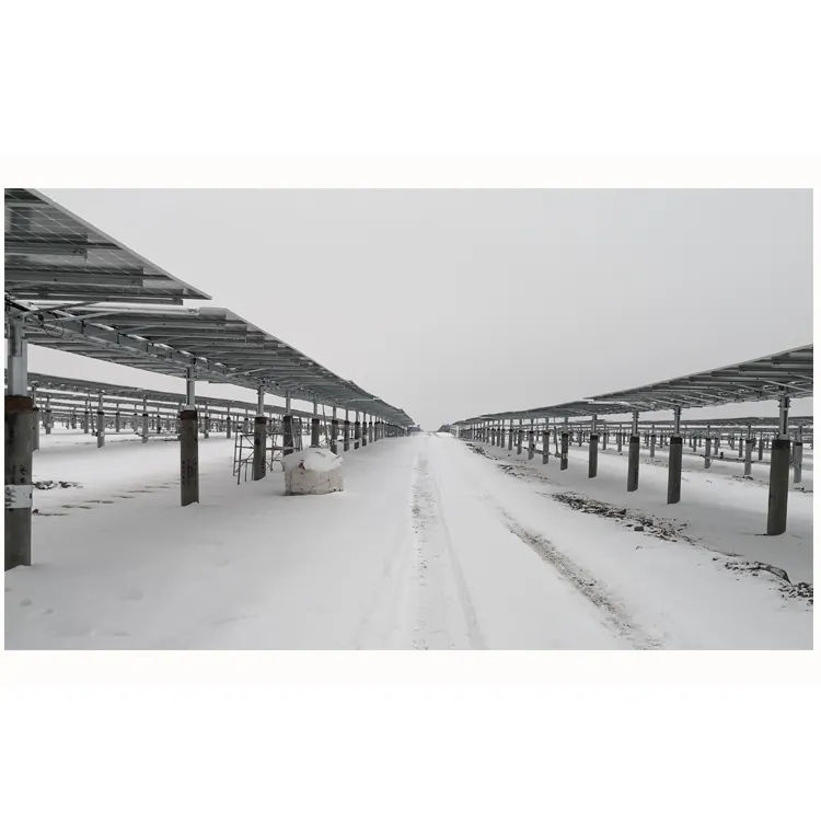 Fotovoltaik güç çıkışını artırmak için güneş ışığının yörüngesini takip eden fotovoltaik braketler