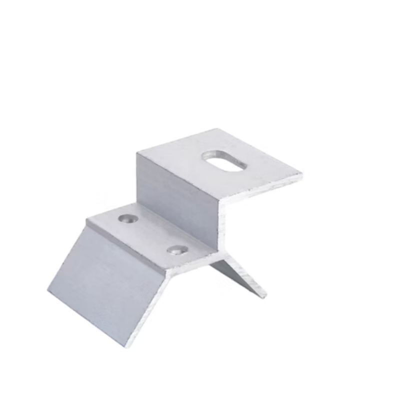 Çift bultlu ve titreşim için tırmıklı kavrama ile alüminyum alaşımlı sıkıştırıcı - Dirençli Yapısal Bağlama Güneş Çatı Sıkıştırıcısı