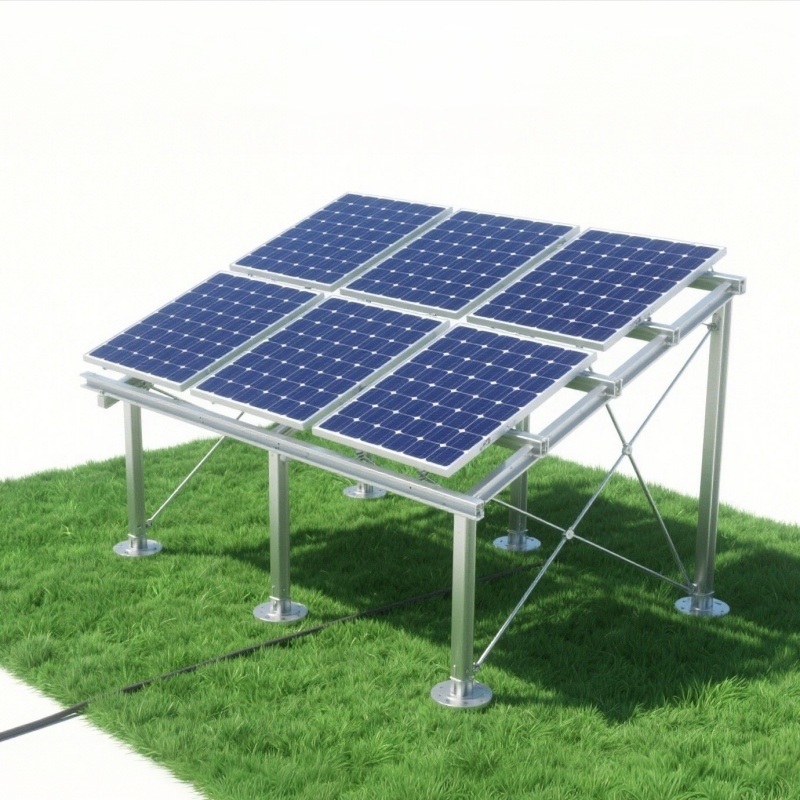 Fabrika Fiyatı Güneş Paneli Yapısı Montajı Alüminyum Ray Çatı Sistemi Braketleri İçin