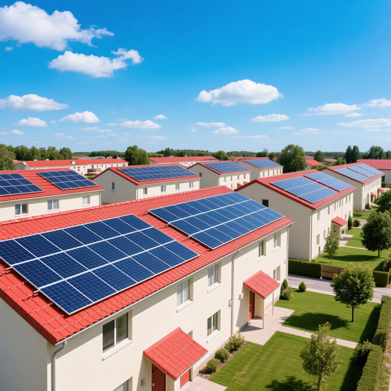 Alüminyum Braket Güneş Paneli Braketi, Düz Çatılarda Güneş Paneli Montajı İçin