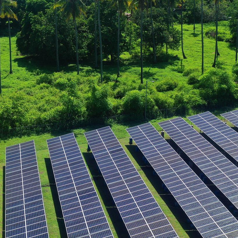 Zemine Özel Yüksek Rüzgar Dirençli PV Braket Çerçevesi, Ağır Yük Taşıma ve Korozyona Dayanıklı