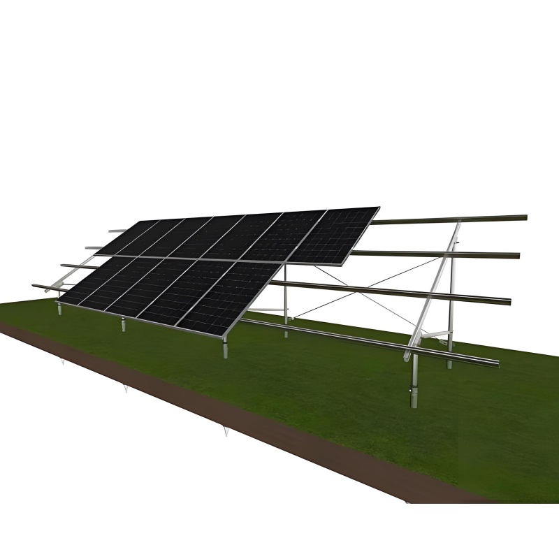 Rust-Resistant Solar Panel Mounting Brackets for Ground and Concrete Installation Sites