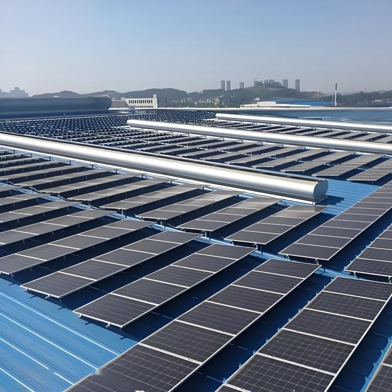 Ayakta Dikişli Teneke Çatı için Güneş Paneli Çatı Montaj Braketleri Korozyon Önleyici Özelleştirilebilir Hızlı Kurulum