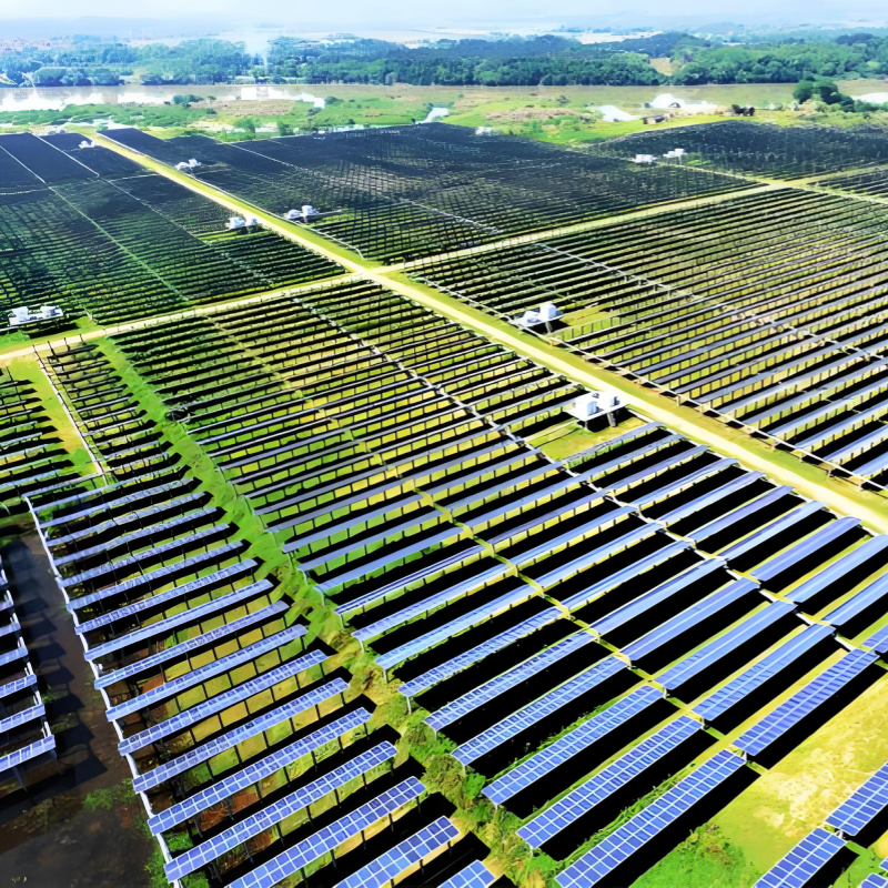 Zemine Özel Yüksek Rüzgar Dirençli PV Braket Çerçevesi, Ağır Yük Taşıma ve Korozyona Dayanıklı