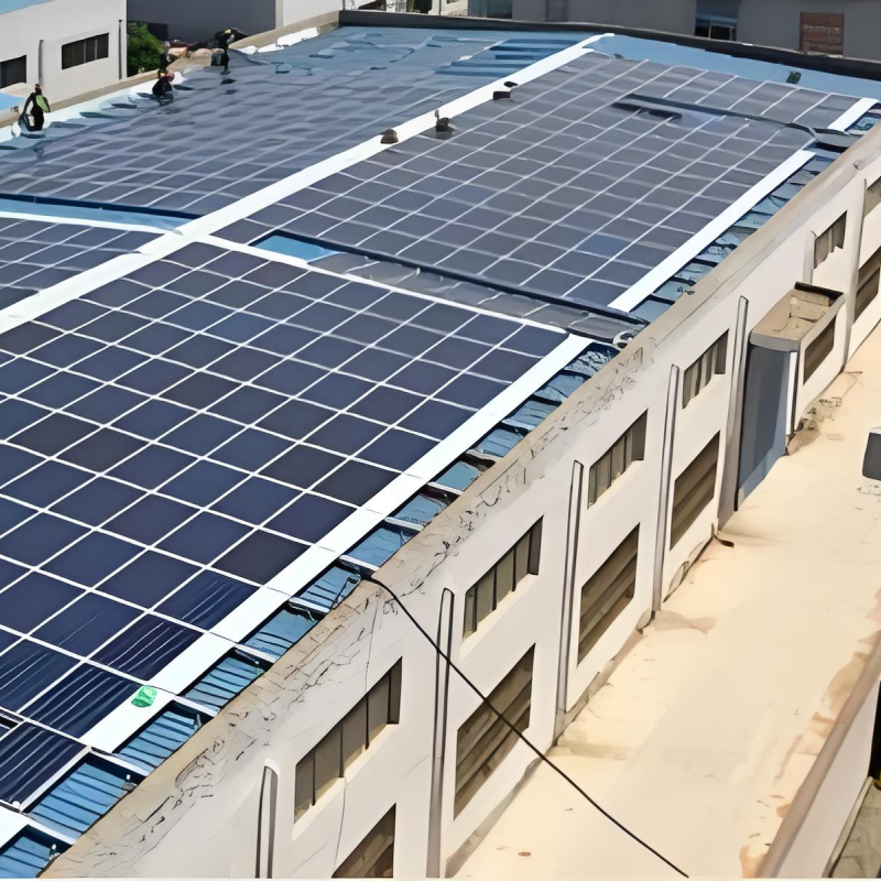 Solar Panel Roof Mounting Brackets, Space-Saving & High-Load Bearing, Suitable for Commercial & Industrial Roof Expansion