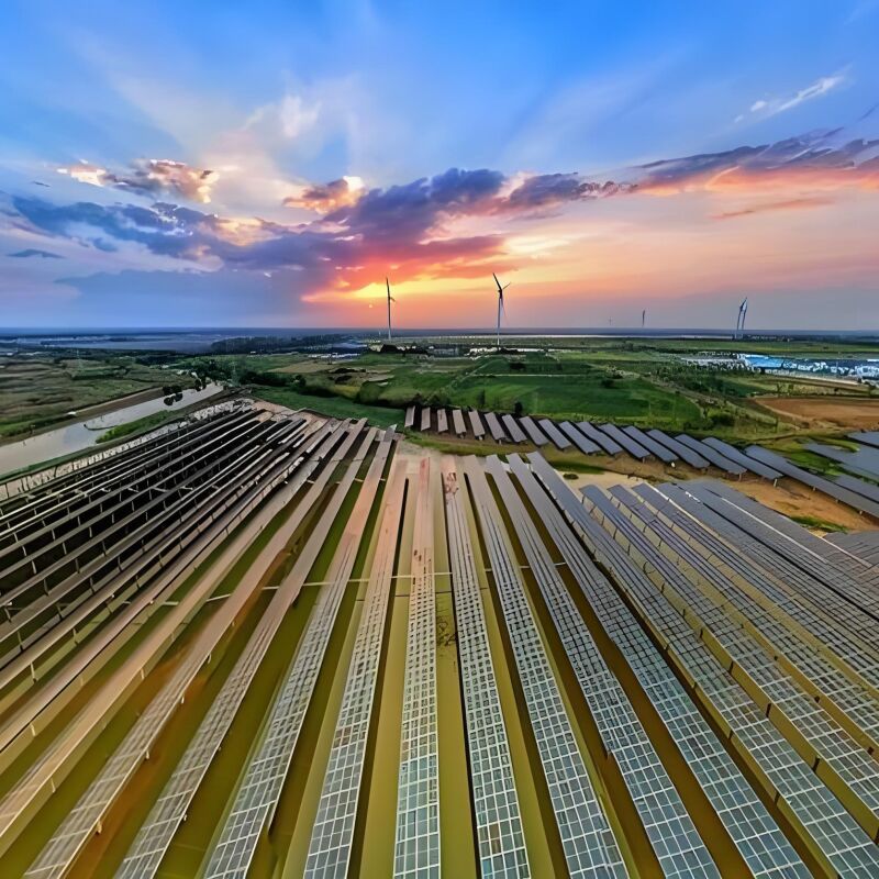 Yüksek rüzgar ve kar yüküne dirençli, kamu hizmeti ölçeğinde güneş enerjisi fotovoltaik sistemleri için destek sağlayan yerüstü güneş montaj braketleri